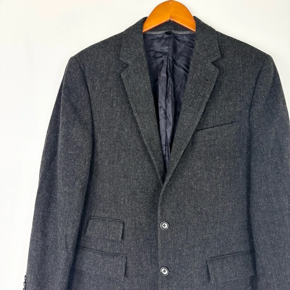 J Crew Ludlow Wool Blazer Jacket Gray Size 38S Mens‎ Business Work